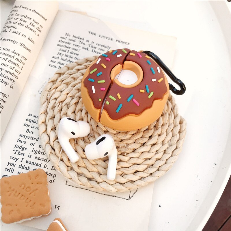 Cute Donuts Earphone Case for Apple AirPods Pro Silicone