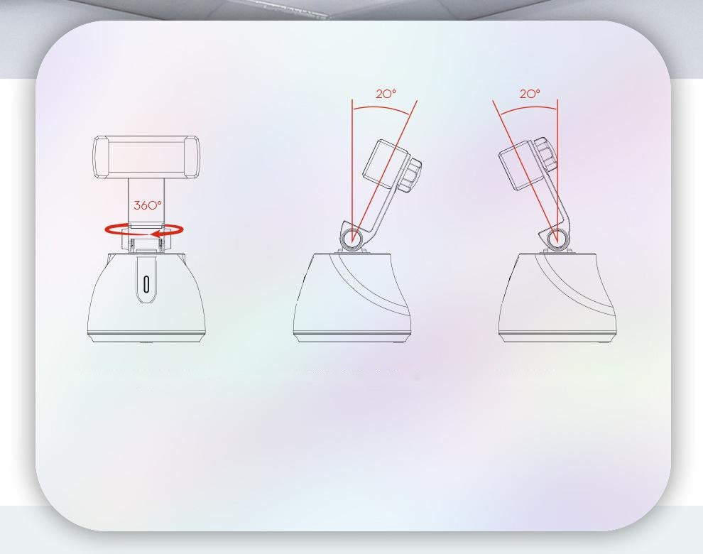 PTZ Face Recognition Camera With 360 Degree Rotation