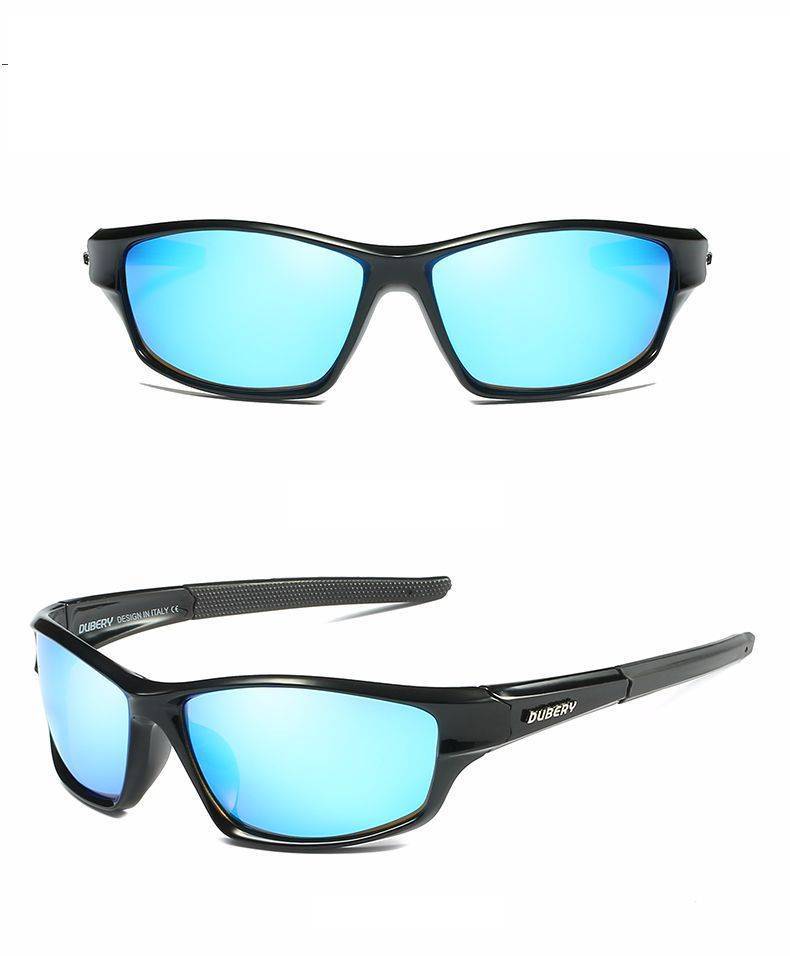 Retro Polarized Sunglasses Men Outdoor Travel Sports UV400 Anti-Glare Shades