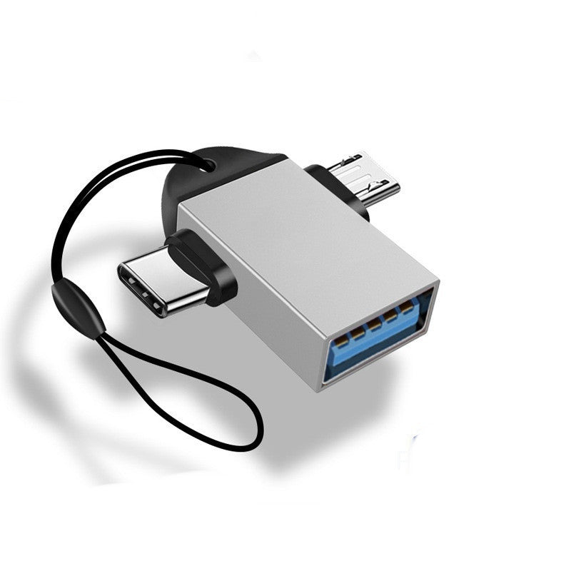 Type-C Android OTG Adapter Two-In-One USB Converter