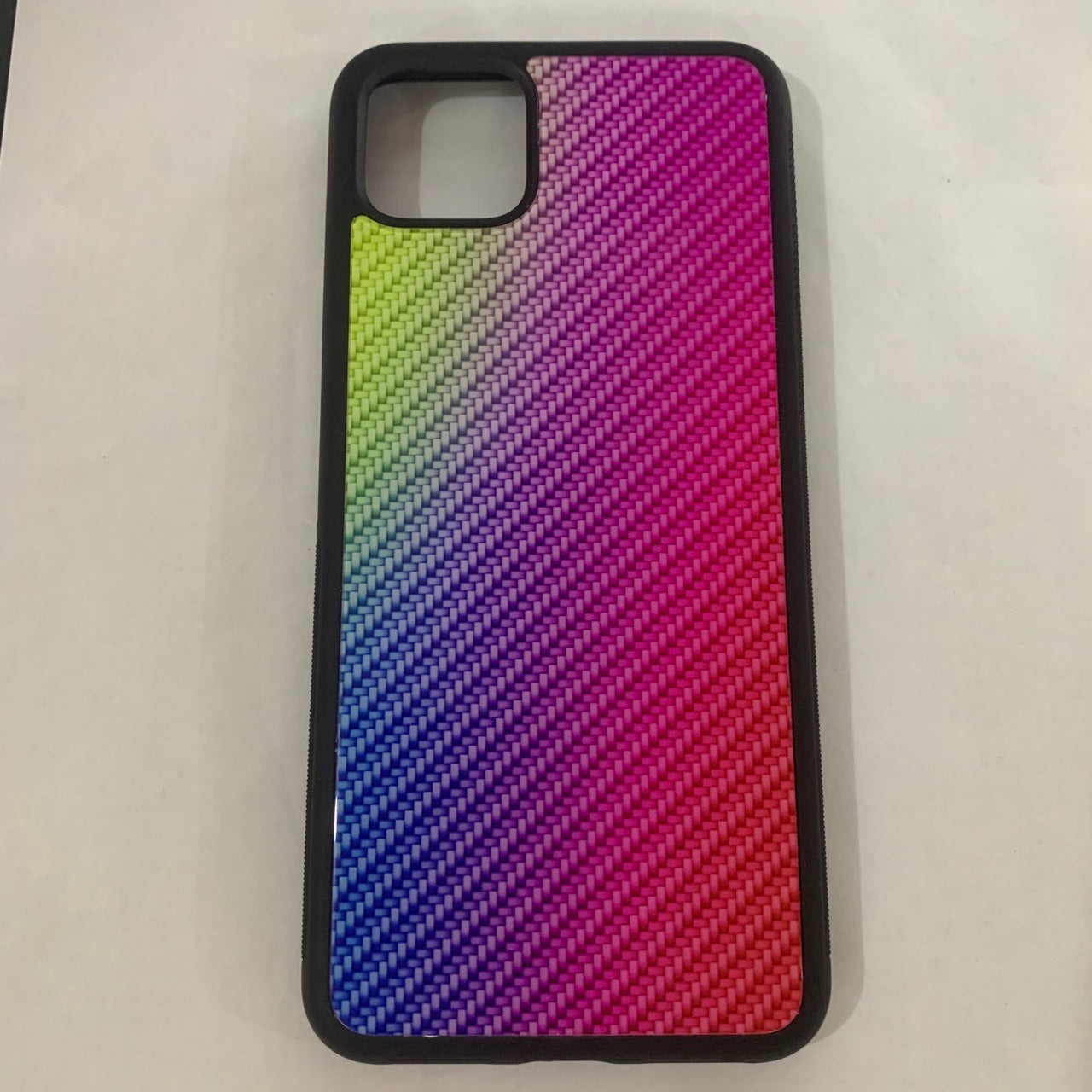 Graded Carbon Fiber Glass Toughened Phone Case For A51 A91