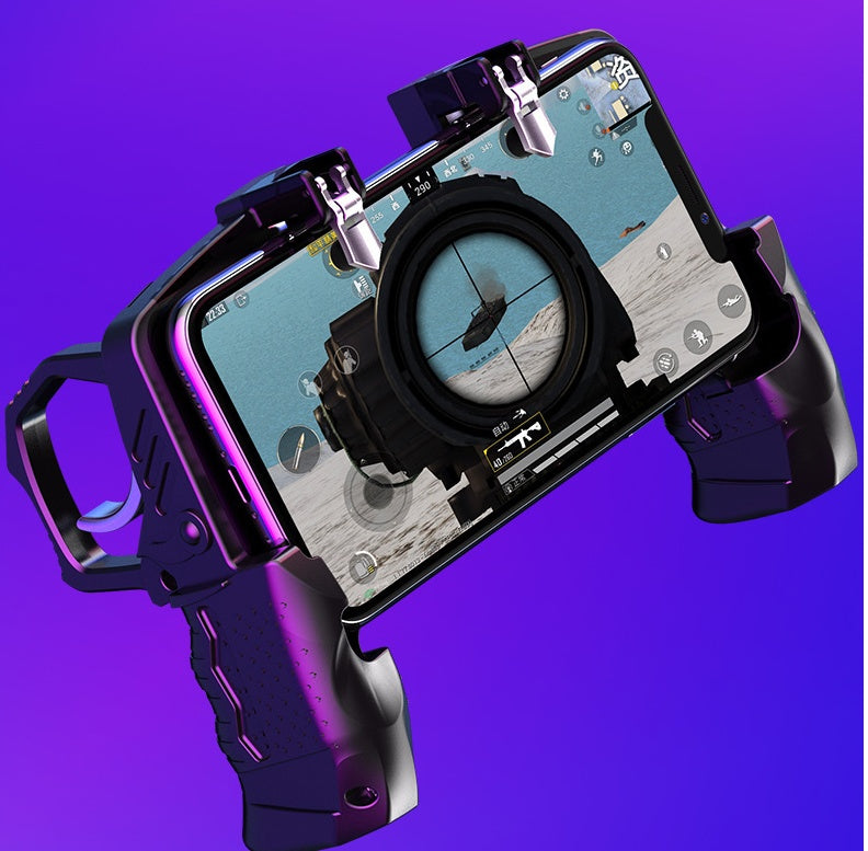 K21 Integrated Mobile Gamepad Joystick For iPhone Samsung