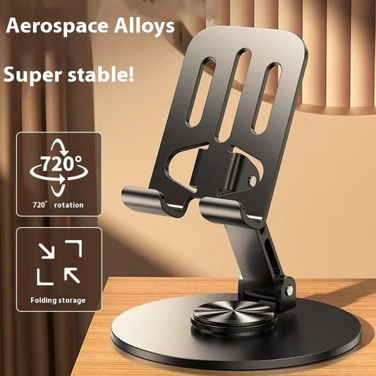 360 Degree Folding Tablet And Desktop Phone Holder Rotation