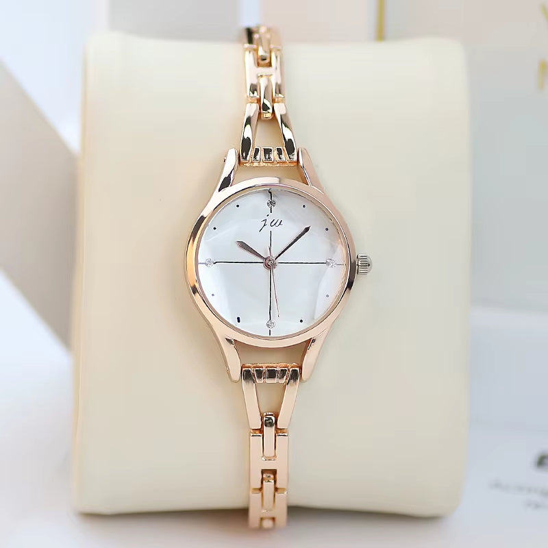 Women Silver Quartz Watch Includes Case, Free Shipping, Ships in 24 Hours