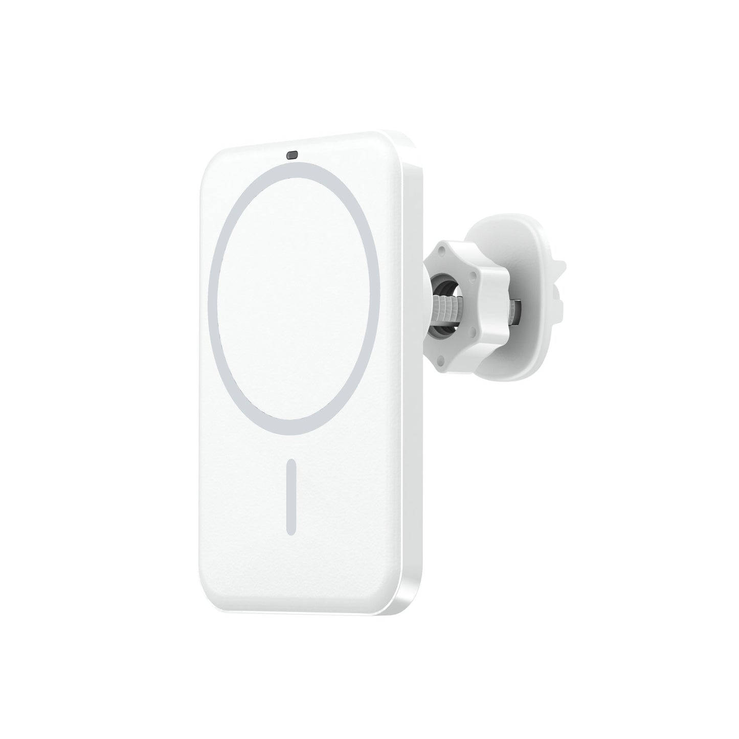 Plastic Car Wireless Charger 15W Fast Charge Type C