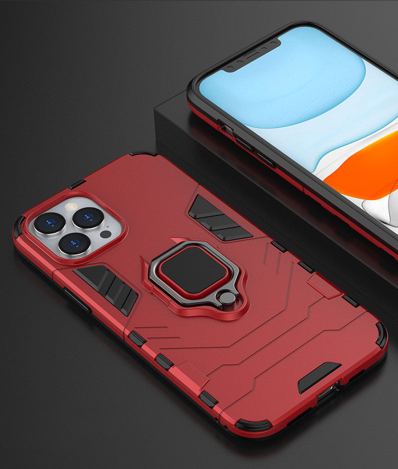 Black Panther Magnetic Anti Fall Hard Shell IPhone Case