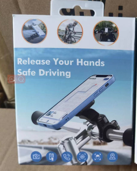 Handlebar Mount For Secure Bicycle Accessory Attachment