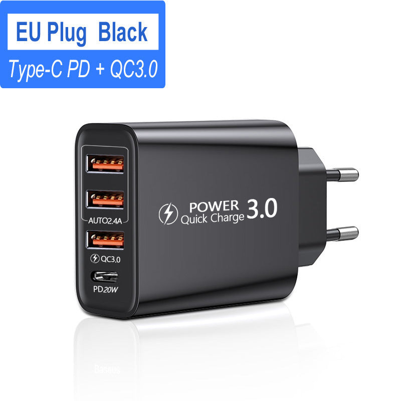 US And European 3 USB Travel Charger For Mobile Phones