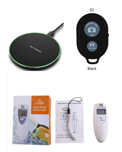 Frosted Wireless Charger 10W Mirror Fast Charge Pad