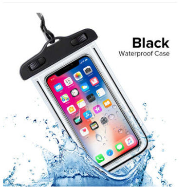Universal Waterproof Phone Case Cover Black Pink Blue