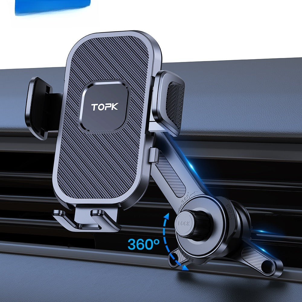 Car Rotating Air Outlet With Hook Navigator Phone Holder