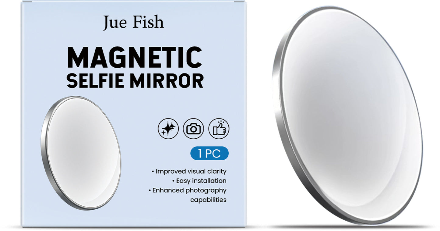 Magnetic Selfie Mirror Aluminum Alloy Self Timer Accessory