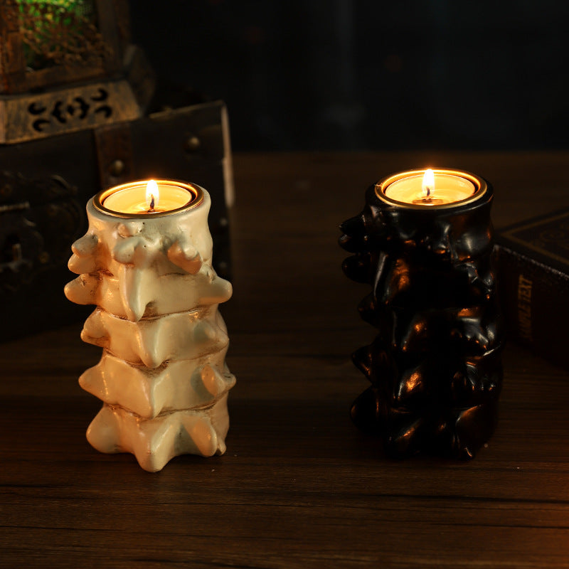 Halloween Heart Candlestick Horror Decoration Scary Party Props Home Decor