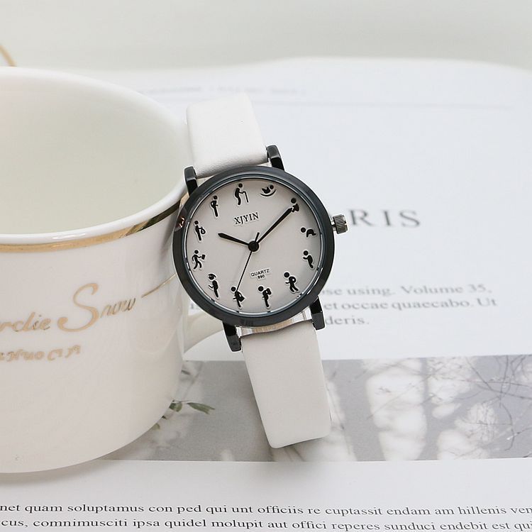 Mori Personality Scale Quartz Watch Fashion Small Kit Women