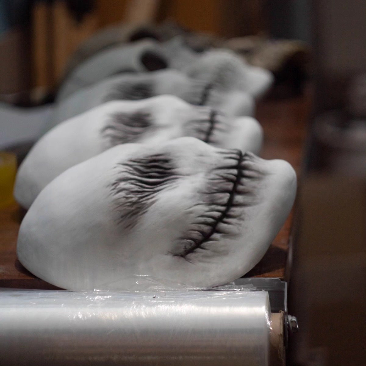 Halloween Ghost Latex Mask Scary Full Head Horror Masquerade Party Cosplay Prop