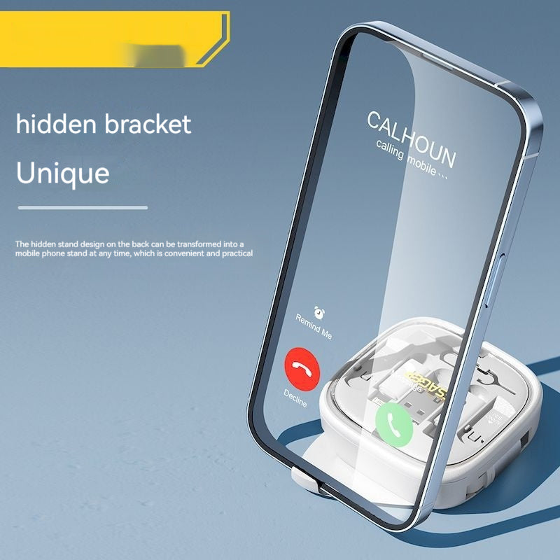 Data Cable Storage Box With 60W Fast Charging Interface