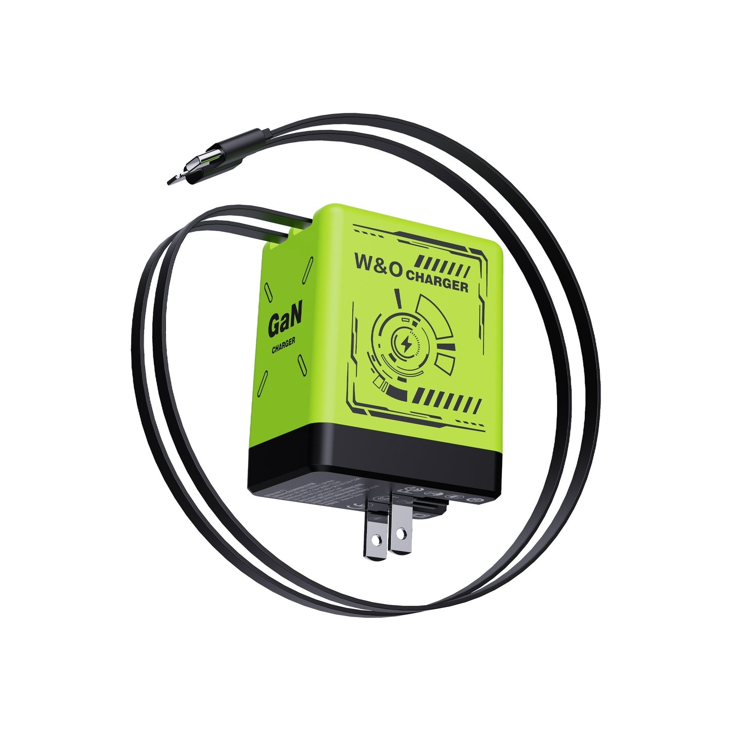 Fast Charge Dual PD USB Type C Smart Charger 120W Output