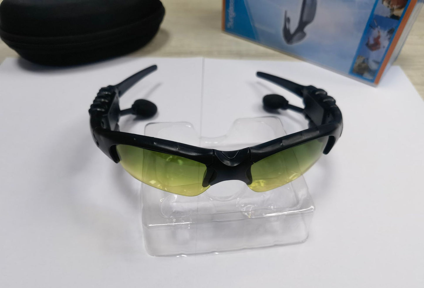 Polarized Bluetooth Sunglasses Men Outdoor Driving Sports UV400 Wireless Headset