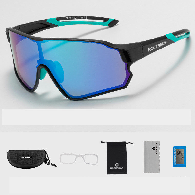 Photochromic Polarized Cycling Glasses Men Outdoor Running Sports UV400