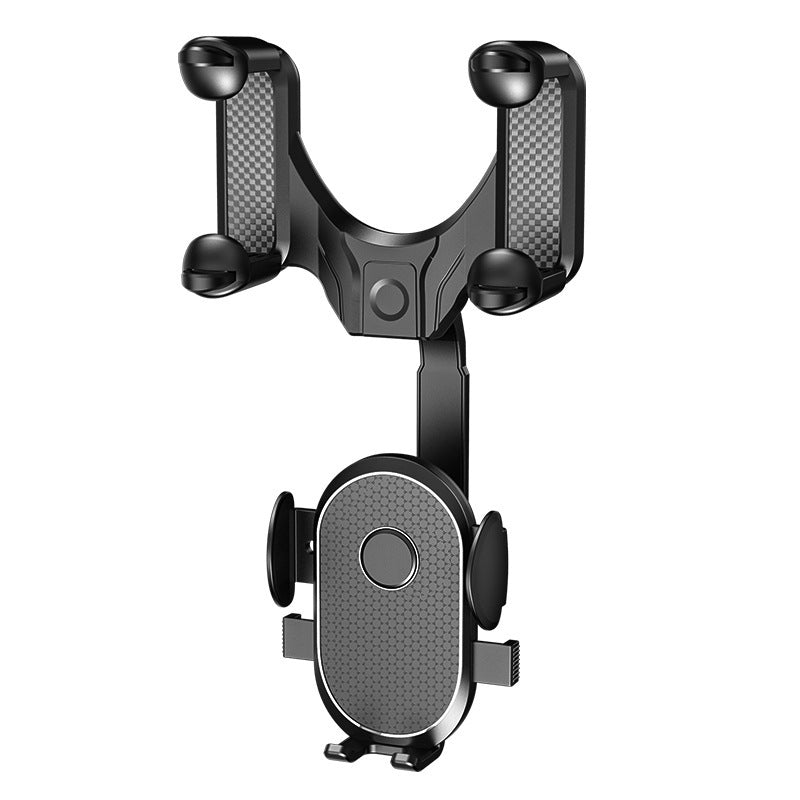 Snap On Rearview Mirror Phone Holder Horizontal Vertical