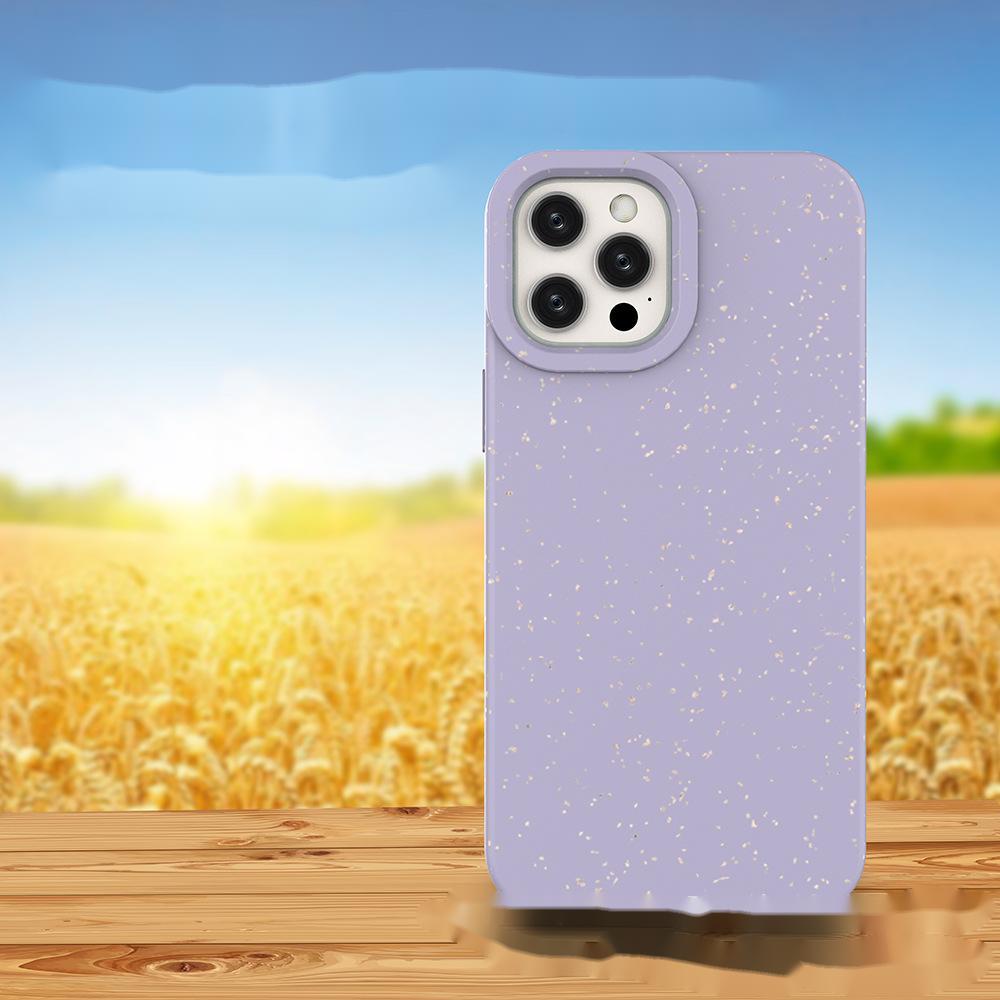 Wheat Straw PLA Fully Degradable IPhone Case for Apple