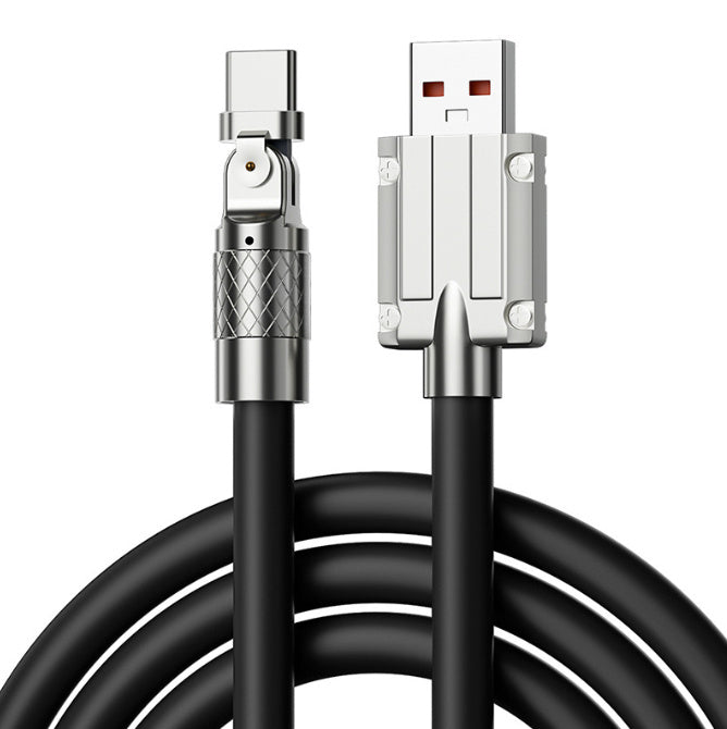 Mobile Game Rotating Elbow USB Cable Super Fast Charging