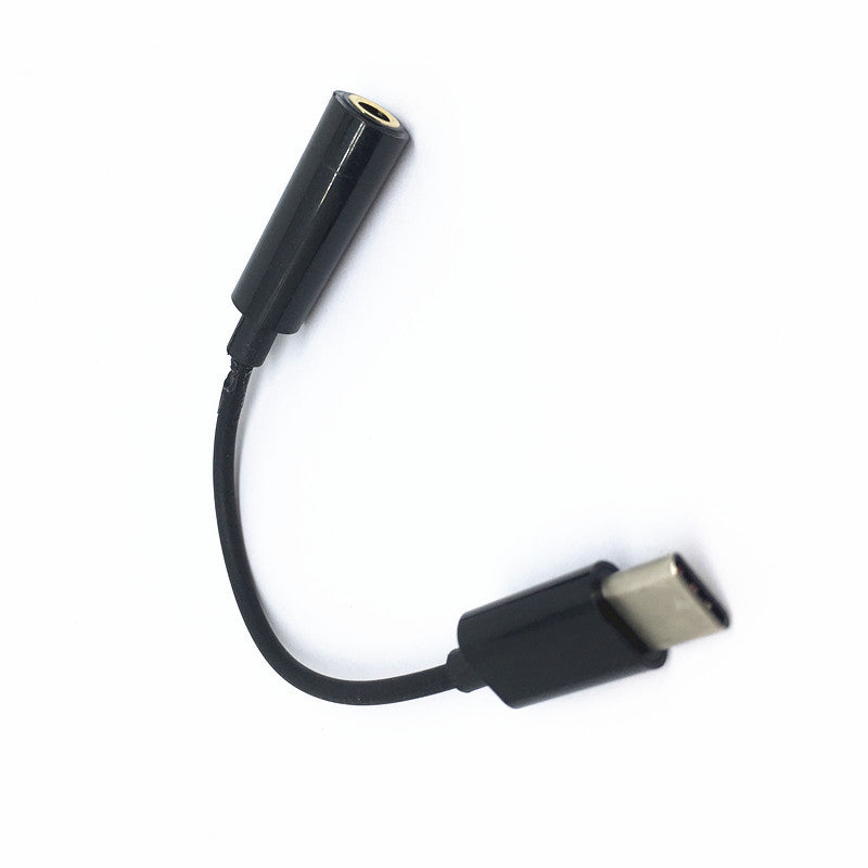Type C To 3.5mm Audio Adapter Cable 10cm High Purity Copper