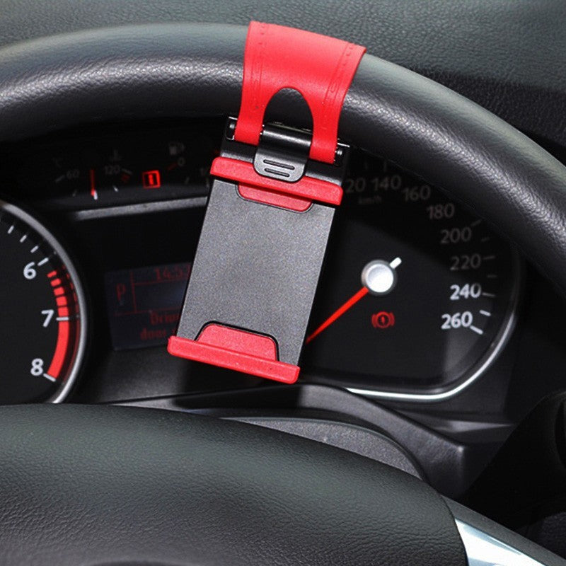 Universal Car Steering Wheel Clip Mount Holder For Iphone