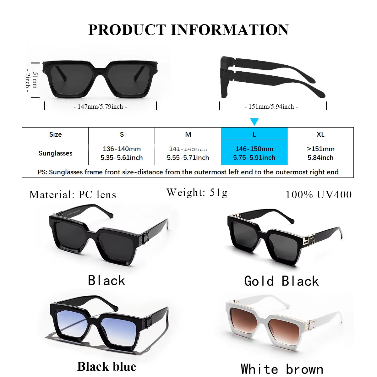 Retro Black Millionaire Shades Luxury Sunglasses 2025 for Men Designer Famous Brand Square Sun Glasses Man Women Sunglass
