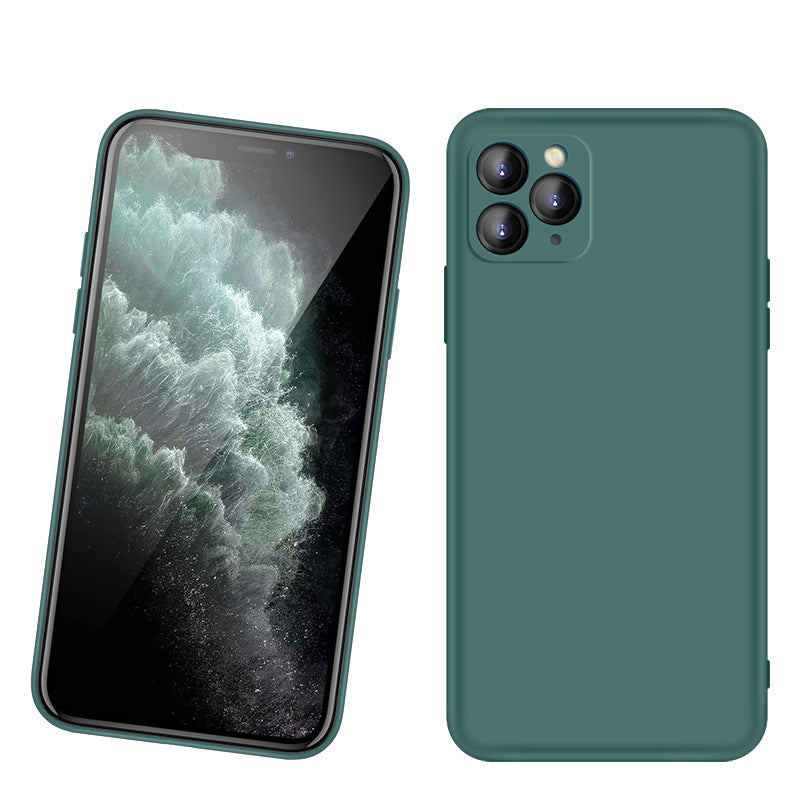 Precision Hole Liquid Silicone Case For Apple iPhone TPU