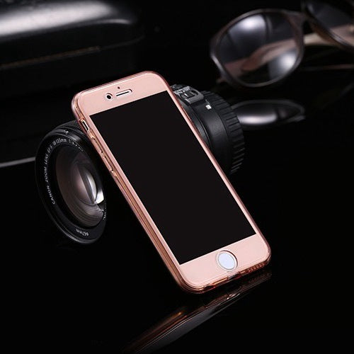360 Degree TPU Case for Apple Phone Front Back Cover