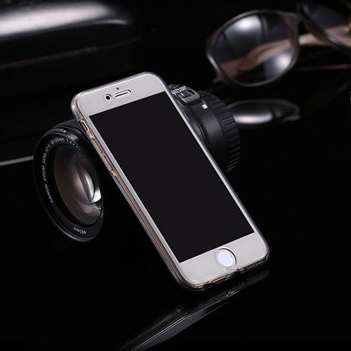 360 Degree TPU Case for Apple Phone Front Back Cover