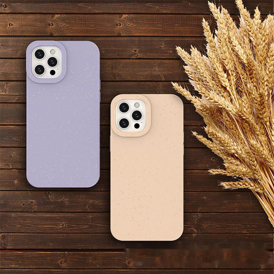 Wheat Straw PLA Fully Degradable IPhone Case for Apple