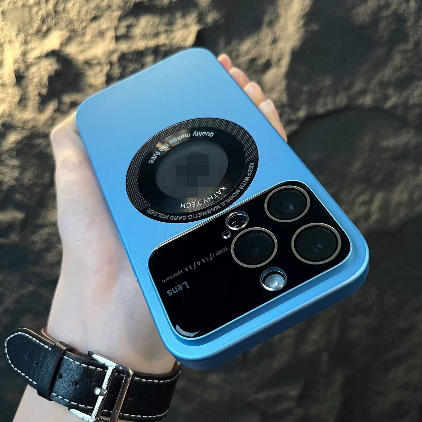 Frosted Drop-Resistant Protective Case Magnetic Suction