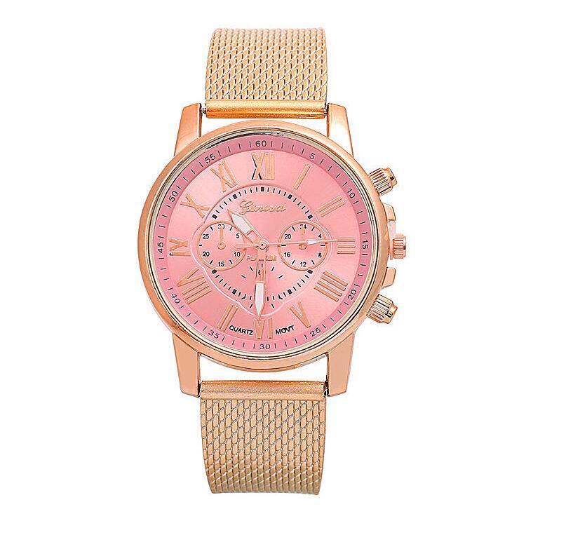 PVC Multi Color Face Bracelet Watch Digital Quartz Ladies