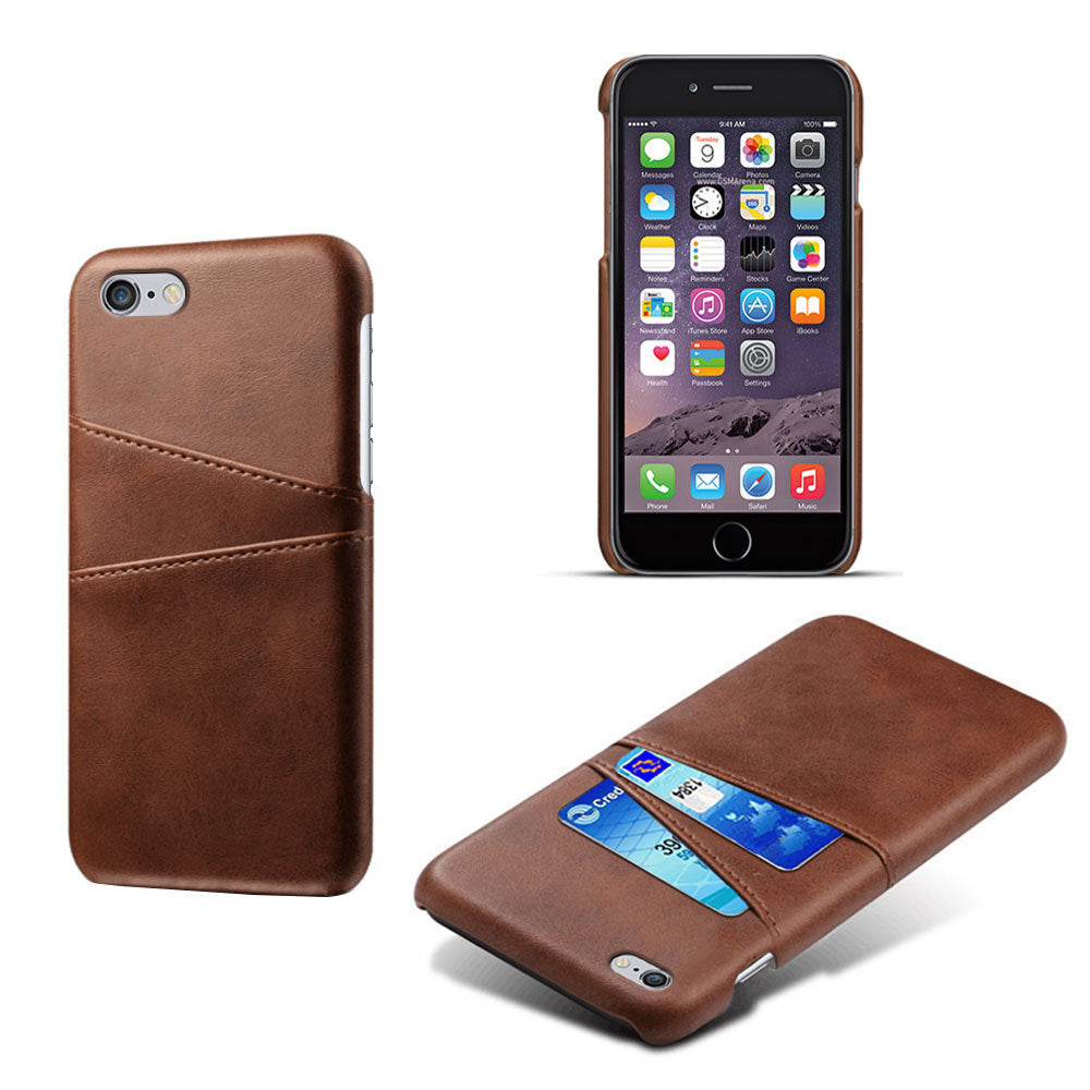 Leather Back Case For IPhone X XS Apple With Calf Pattern