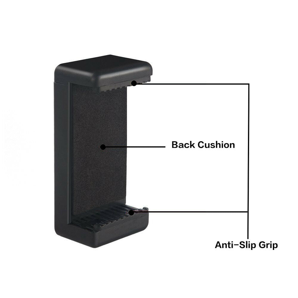 Plastic Single Phone Holder Compact Mount 10x4x3.5mm