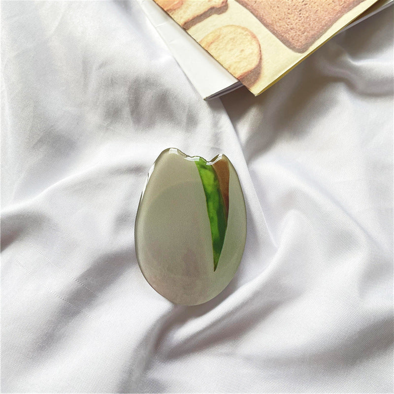 Simulation Muffin Toast Cake Epoxy Desktop Phone Holder