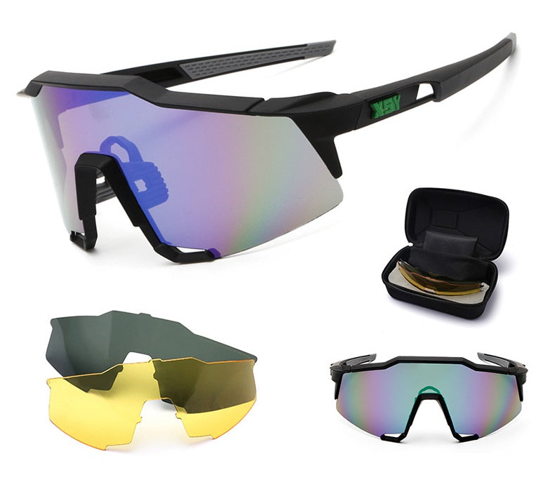 Polarized Sunglasses Men Riding Cycling Outdoor Sports UV400 Anti-Glare Shades