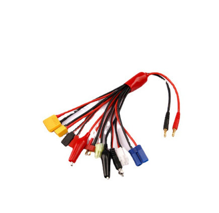 8 In 1 Adapter Cable 4mm Banana Plug XT60 EC3 JST Futaba