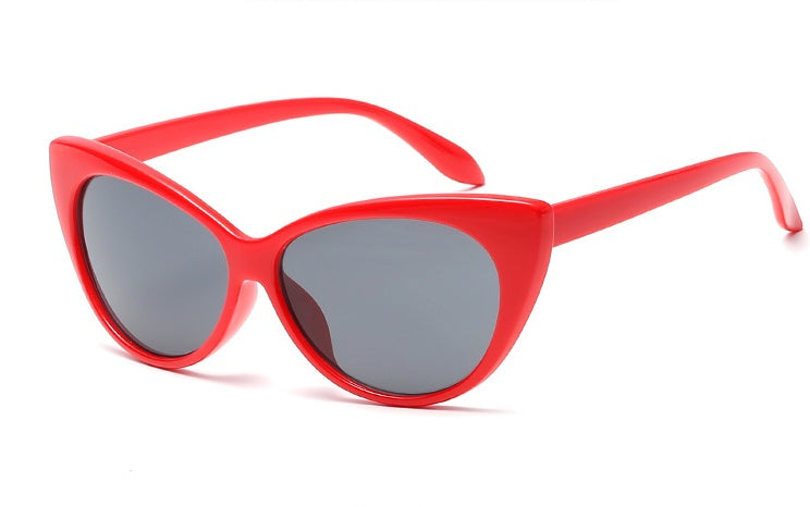 Cat Eye Sunglasses for Women - Fashion UV400 PC Lens, Plastic Metal Frame