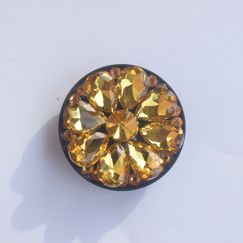 Rhinestone Phone Ring Bracket Desktop Stand Apple Android