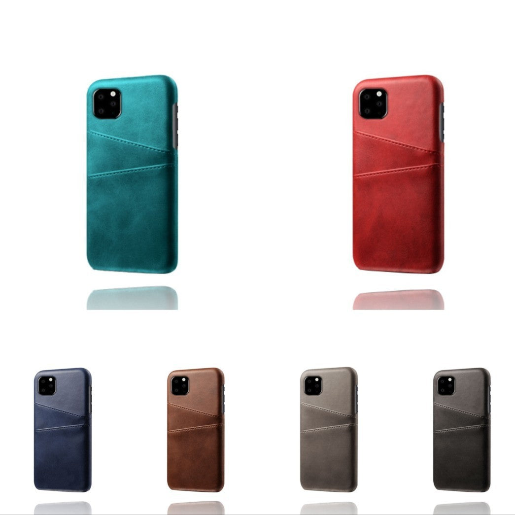 Apple Card Slot Back Cover Case Compatible Double Card PC