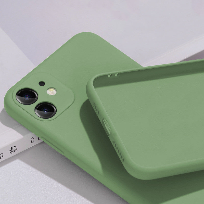 Precision Hole Liquid Silicone Case For Apple iPhone TPU