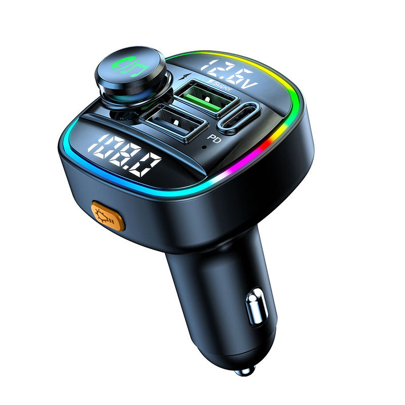 Bluetooth Five Point Zero FM Transmitter Handsfree Car MP3