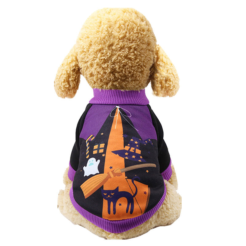 Halloween Funny Pet Costume Dog Cat Clothes Party Dress Up Outfit