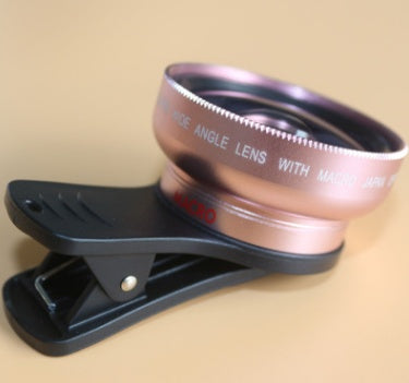 Phone Lens Kit 0.45x Wide Angle And 12.5x Macro HD Clip On