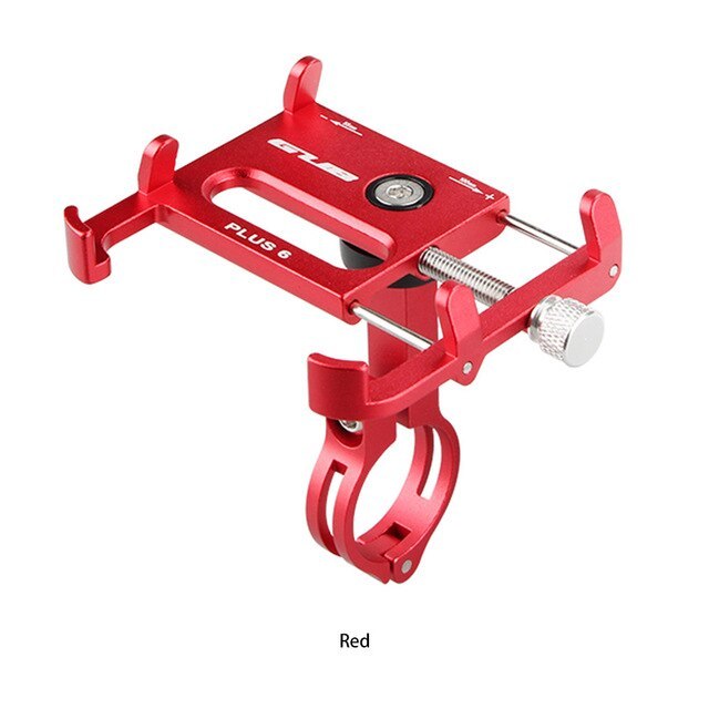 GUB Plus 6 Motorcycle Phone Holder Aluminum Alloy Clip