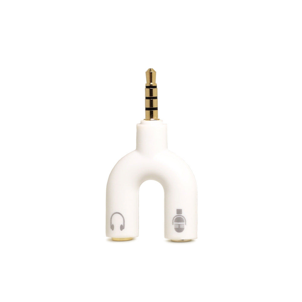 Color 3.5mm Earphone Splitter Adapter for Mobile Phones