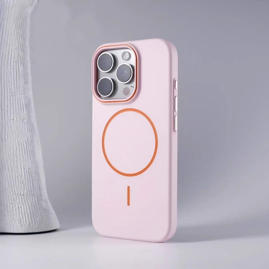 IPhone 16 Case Frosted Polycarbonate Magnetic Sleeve